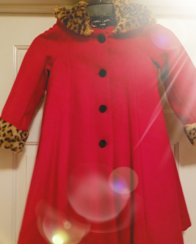💞Stephanie Mathews Red Wool Coat- Open to Offers